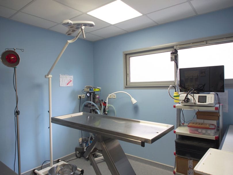 Salle d'endoscopie de la clinique des Prés à Issoire