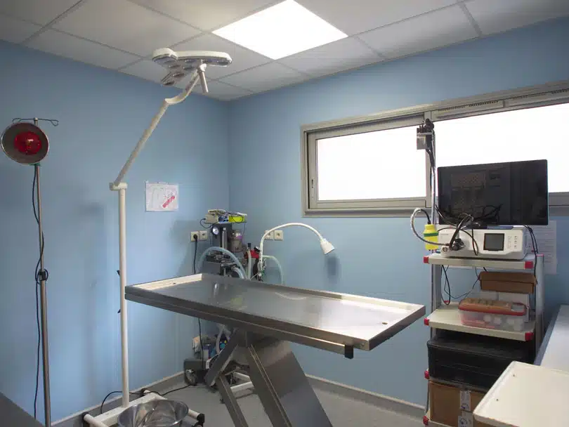 Salle d'endoscopie de la clinique des Prés à Issoire