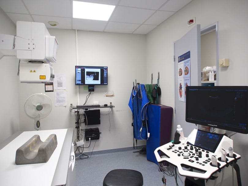 Salle d'imagerie médicale de la clinique des Prés à Issoire