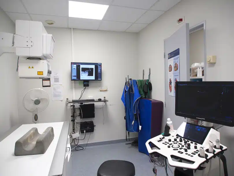 Salle d'imagerie médicale de la clinique des Prés à Issoire