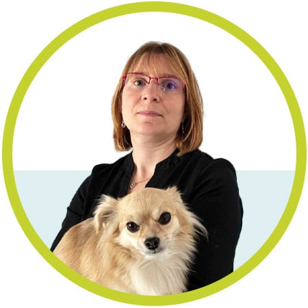 Photo de Nathalie Guérin, secrétaire comptable de la Clinique Vétérinaires des Près à Issoire